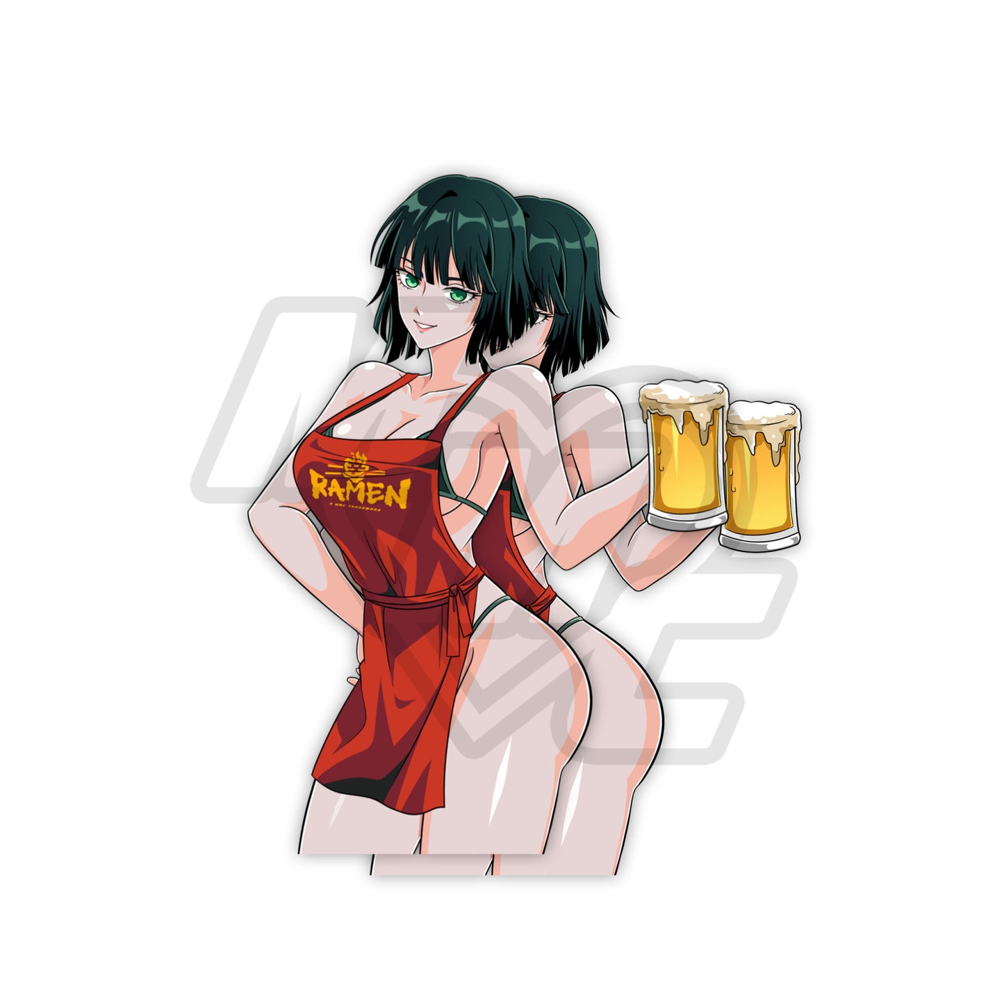 Ramen House Fubuki Holo Kiss Cut Vinyl Sticker