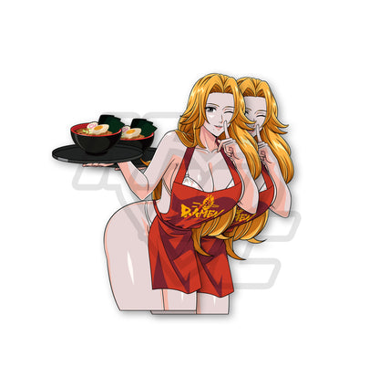 Ramen House Rangiku Holo Kiss Cut Vinyl Sticker