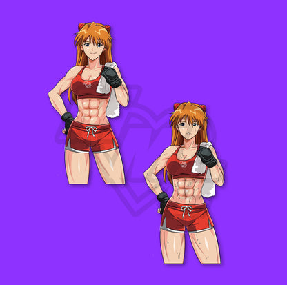 Muscle Mommy Asuka Enamel Pin Pre-Order