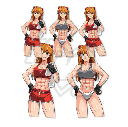 Muscle Mommy Asuka Enamel Pin Pre-Order