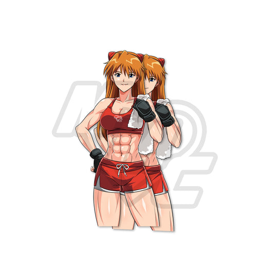 Asuka Kiss Cut Vinyl Sticker