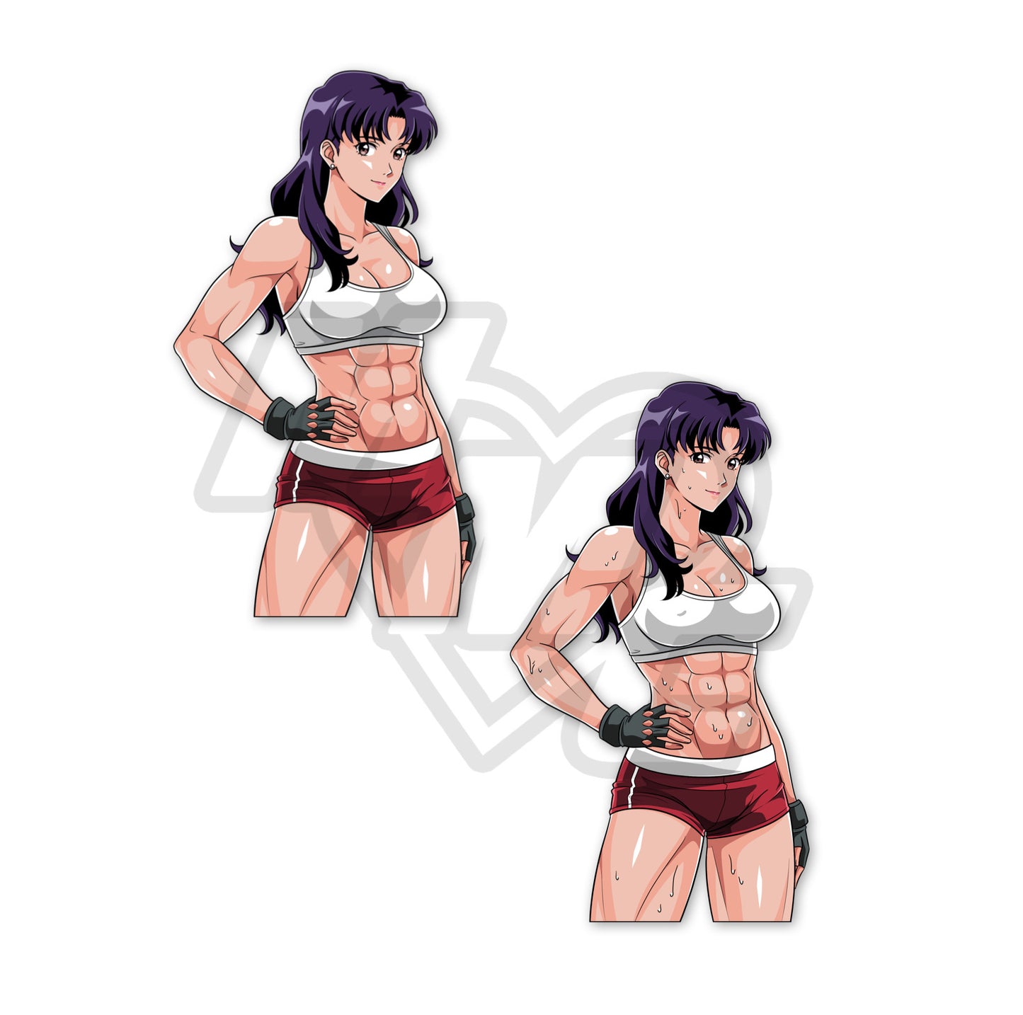 Muscle Mommy Misato Enamel Pin Pre-Order