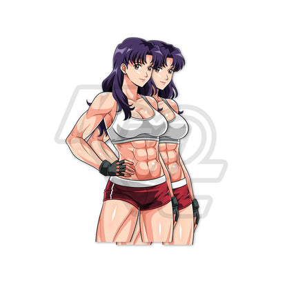 Misato Kiss Cut Vinyl Sticker