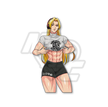 Muscle Mommy Yuki Enamel Pin Pre-Order