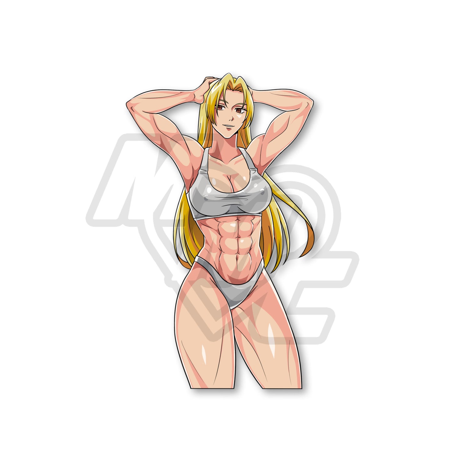 Muscle Mommy Yuki Enamel Pin Pre-Order