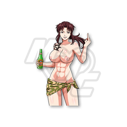 SUMMER CRUSH Bikini Revy Kiss Cut Vinyl Sticker