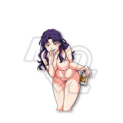 SUMMER CRUSH Bikini Misato Kiss Cut Vinyl Sticker