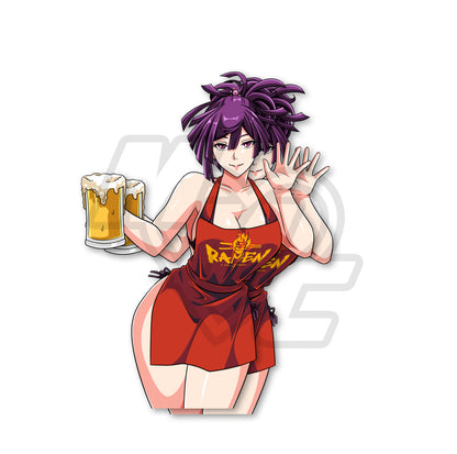 Ramen House Yuzuhira Holo Kiss Cut Vinyl Sticker