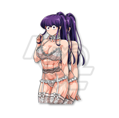 Muscle by Night Komi Holo Kiss Cut Vinyl Sticker