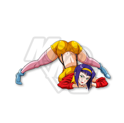 Jacko Challenge Faye Kiss Cut Vinyl Sticker