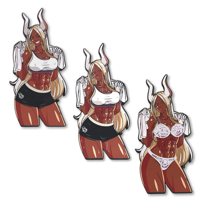 Muscle Mommy Mirko Enamel Pin