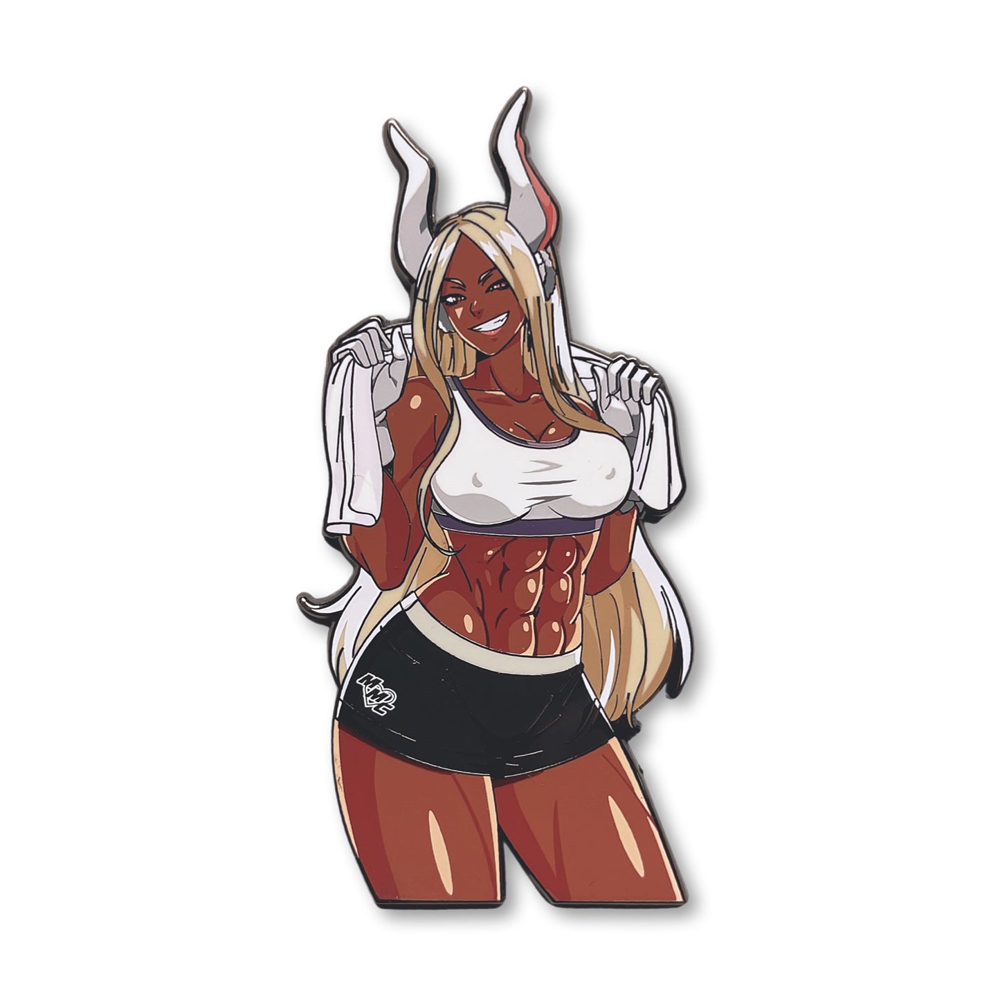 Muscle Mommy Mirko Enamel Pin