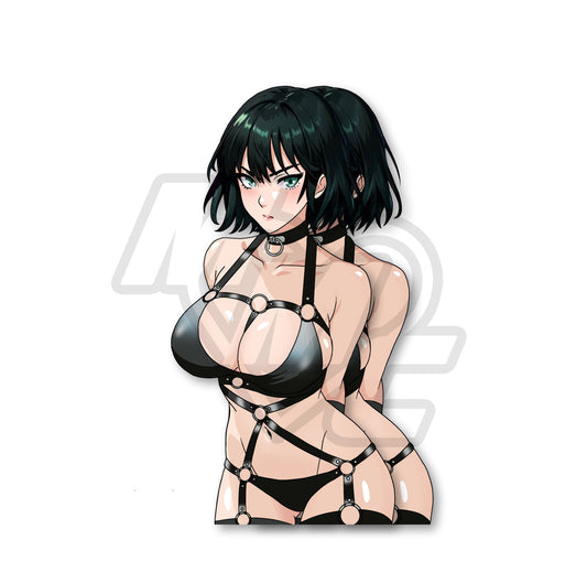 Muscle by Night Leather Fubuki Kiss Cut Vinyl Sticker