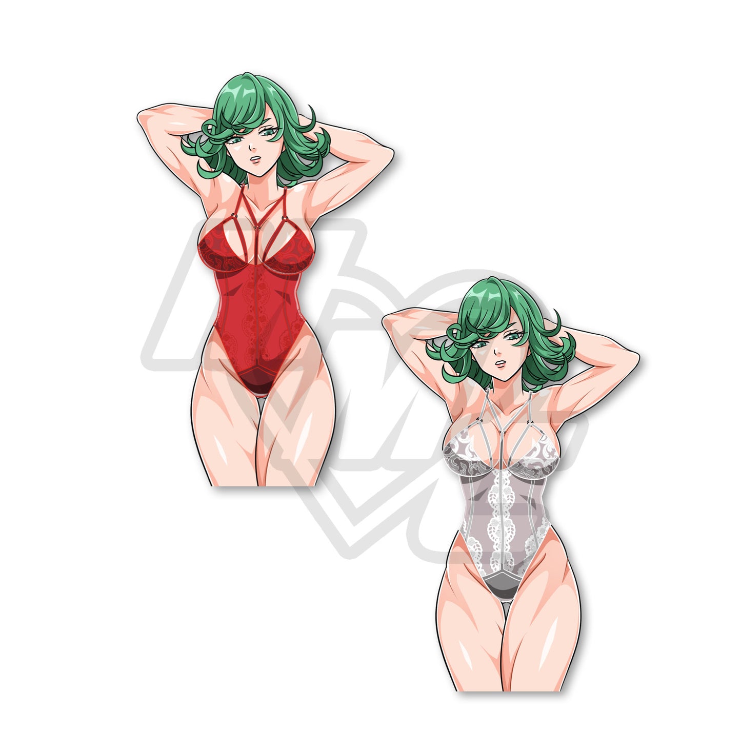 Muscle by Night Tatsumaki Kiss Cut Vinyl Sticker