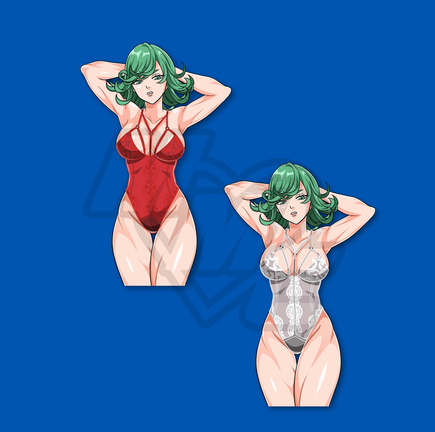 Muscle by Night Tatsumaki Kiss Cut Vinyl Sticker