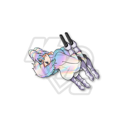 Collector's Motoko Holo Kiss Cut Vinyl Sticker