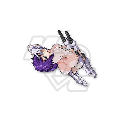 Collector's Motoko Kiss Cut Vinyl Sticker