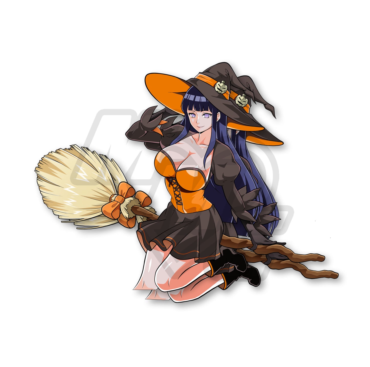 MMC Witch Hinata Holo Sticker