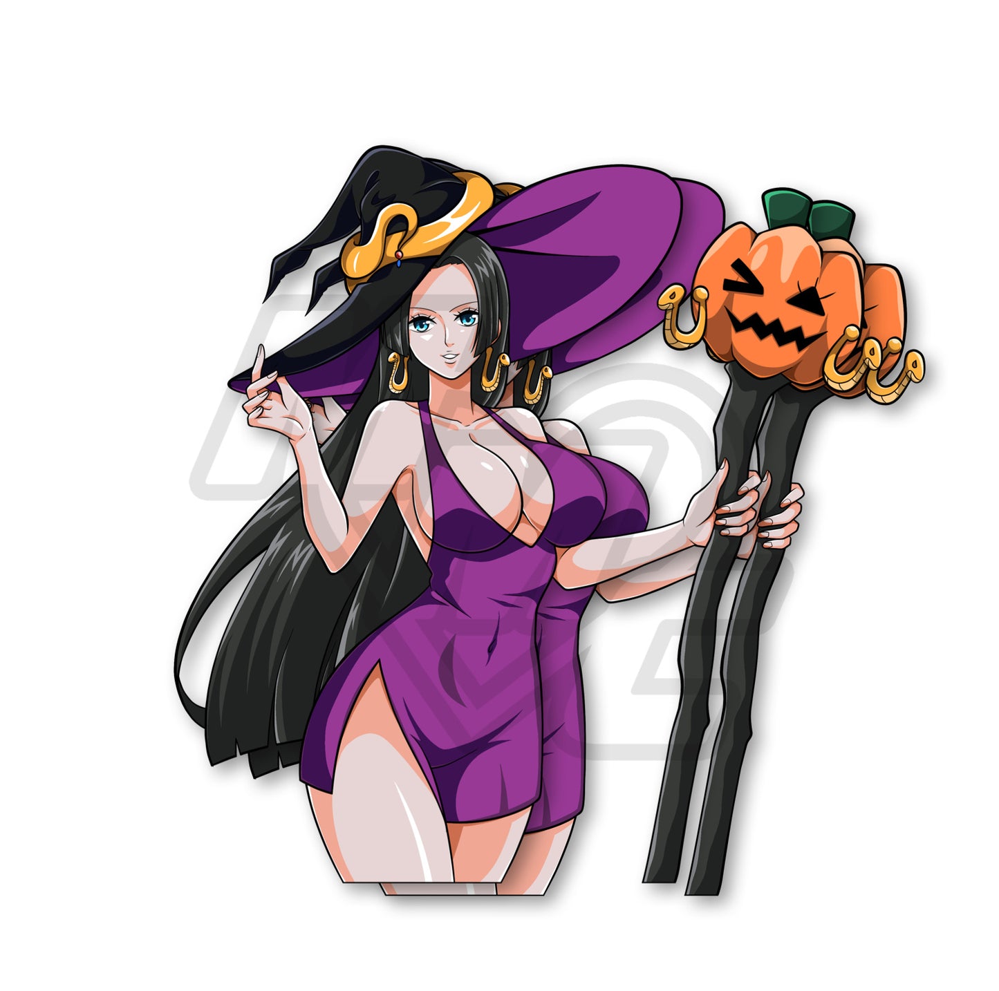 MMC Witch Boa Holo Sticker