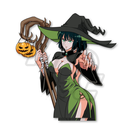 MMC Witch Fubuki Holo Sticker