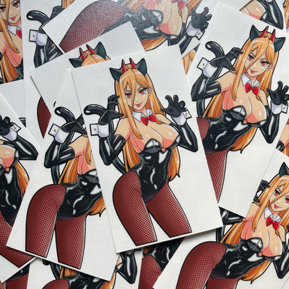 Power Kiss Cut Vinyl Sticker