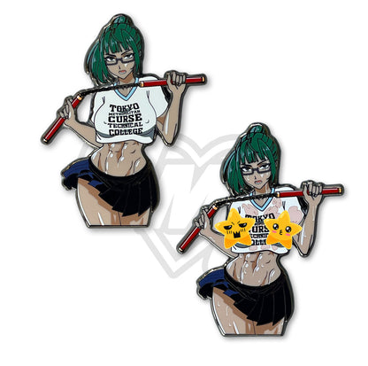 Muscle Mommy Maki Enamel Pin