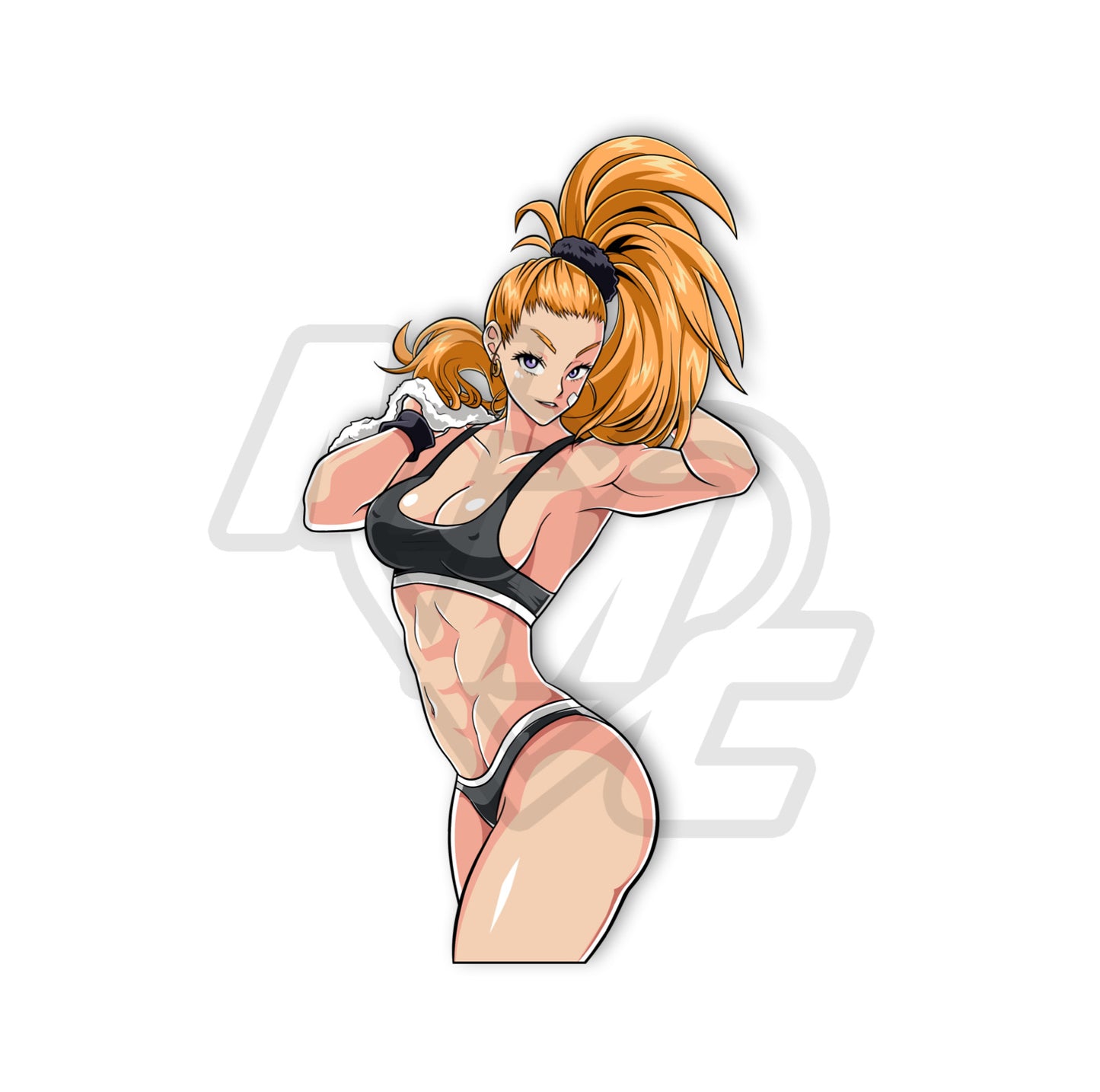 Muscle Mommy Captain Mizuki Enamel Pin Pre-Order