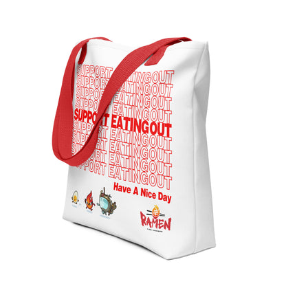 Support Eating Out Tote bag