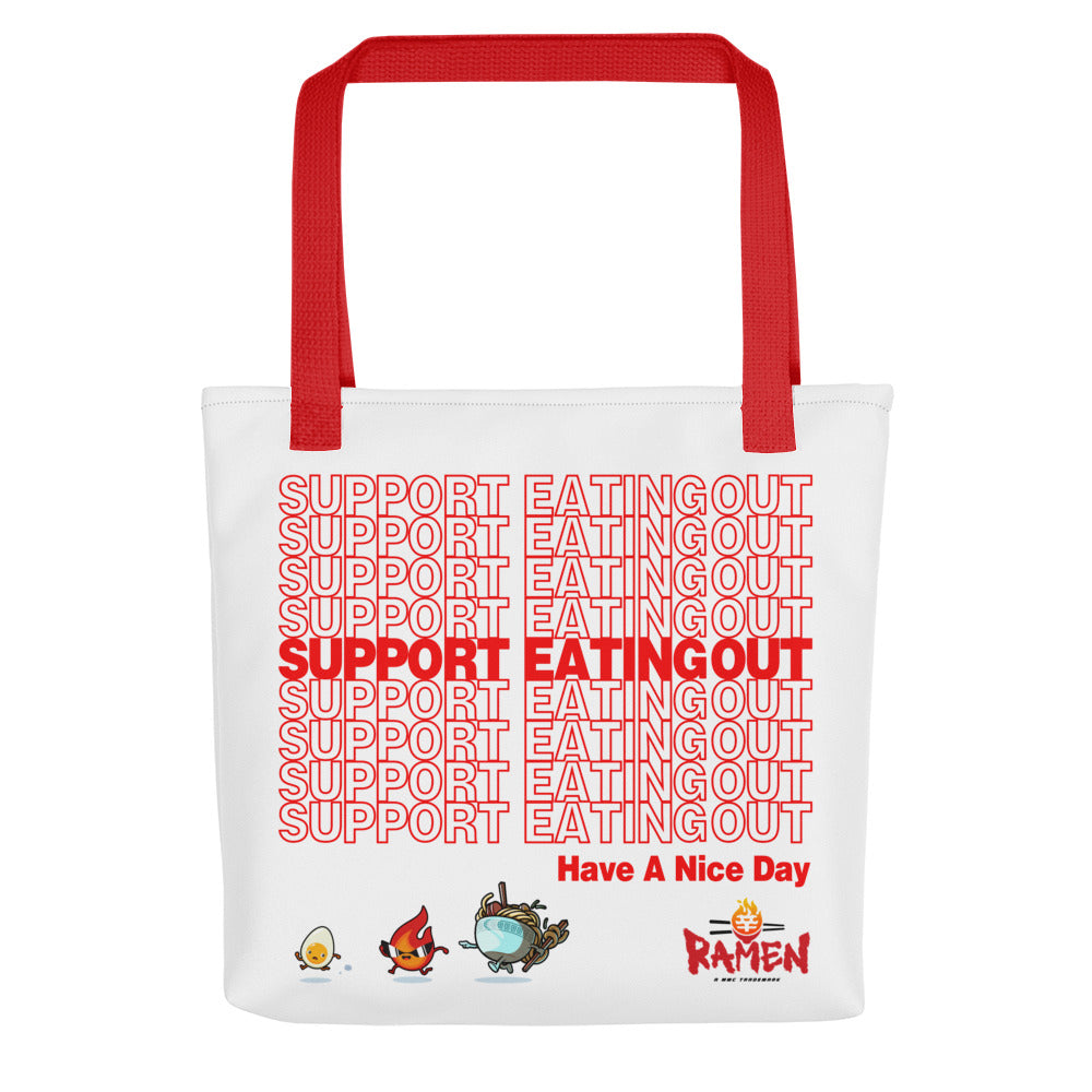 Support Eating Out Tote bag