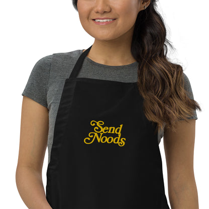 Send Noods Embroidered Apron