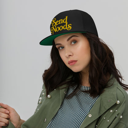 Send Noods Flat Bill Cap