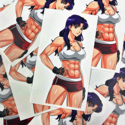 Misato Kiss Cut Vinyl Sticker