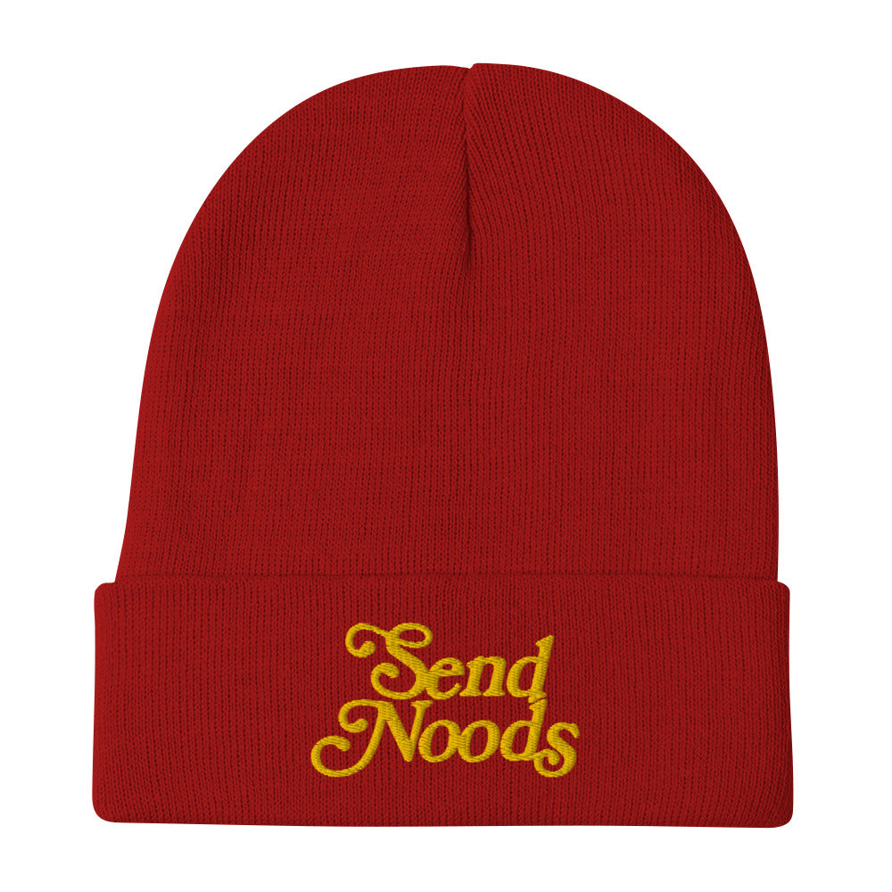 Send Noods Embroidered Beanie