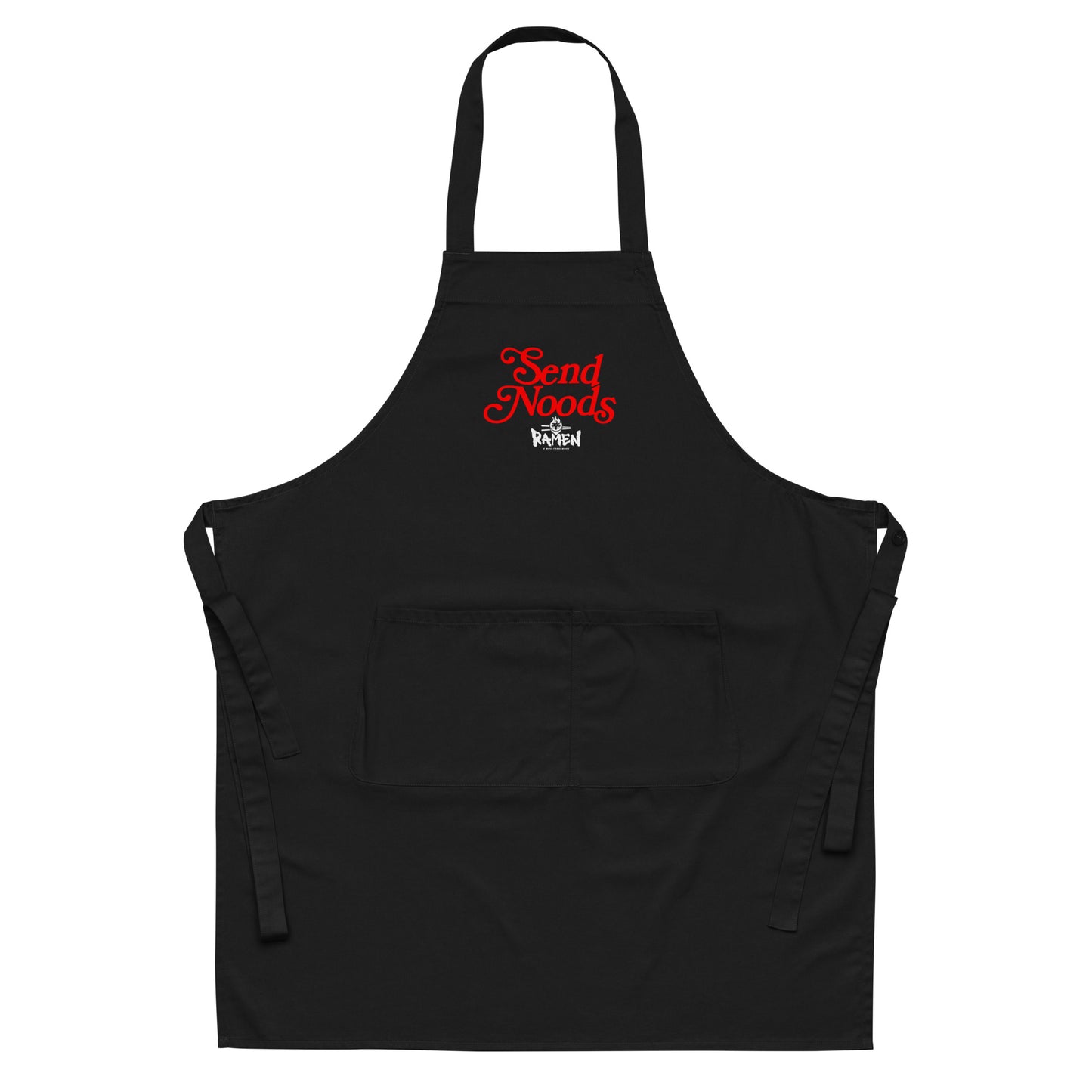 Send Noods Black Apron