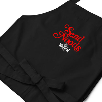 Send Noods Black Apron