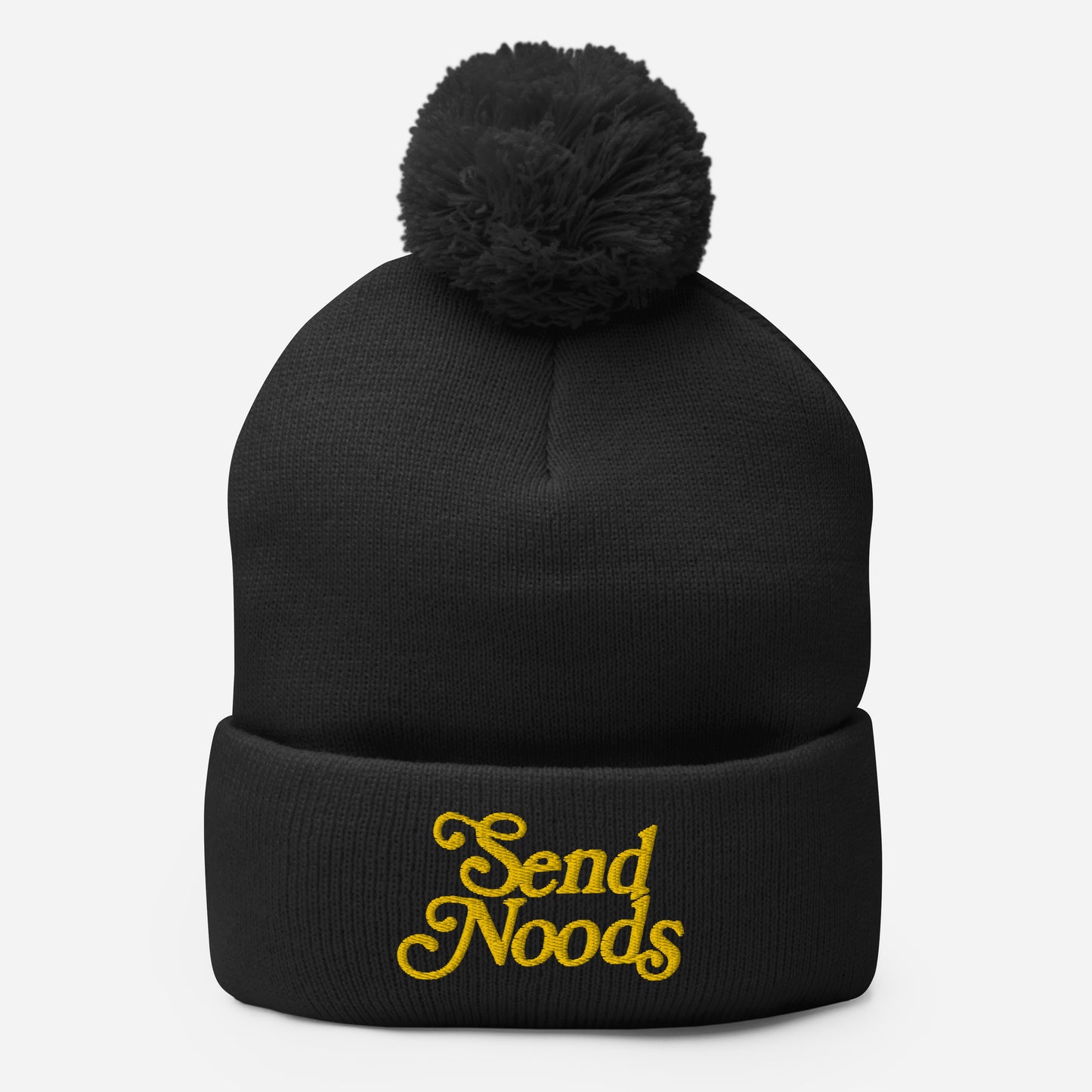 Send Noods Pom-Pom Beanie