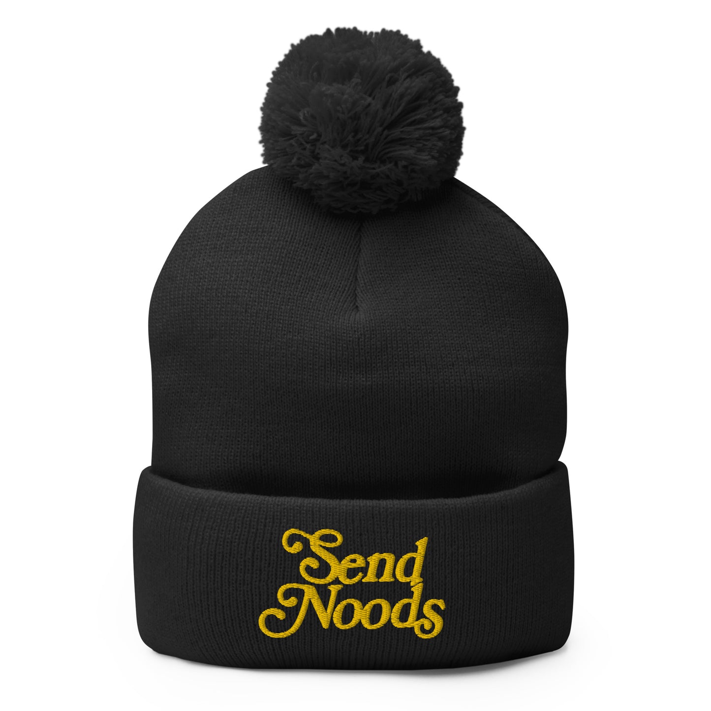 Send Noods Pom-Pom Beanie