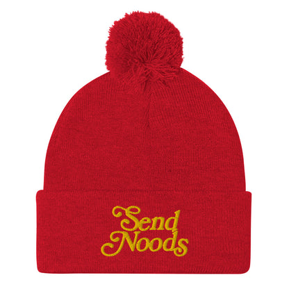 Send Noods Pom-Pom Beanie