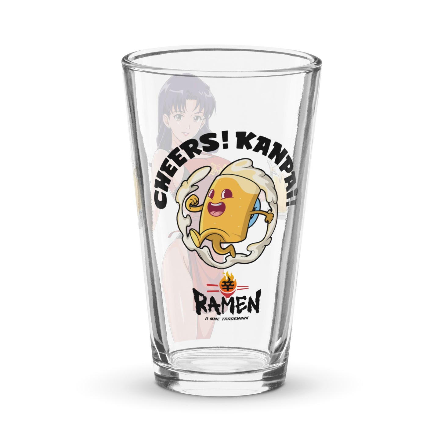 Spicy Ramen House Pint Glass - Misato