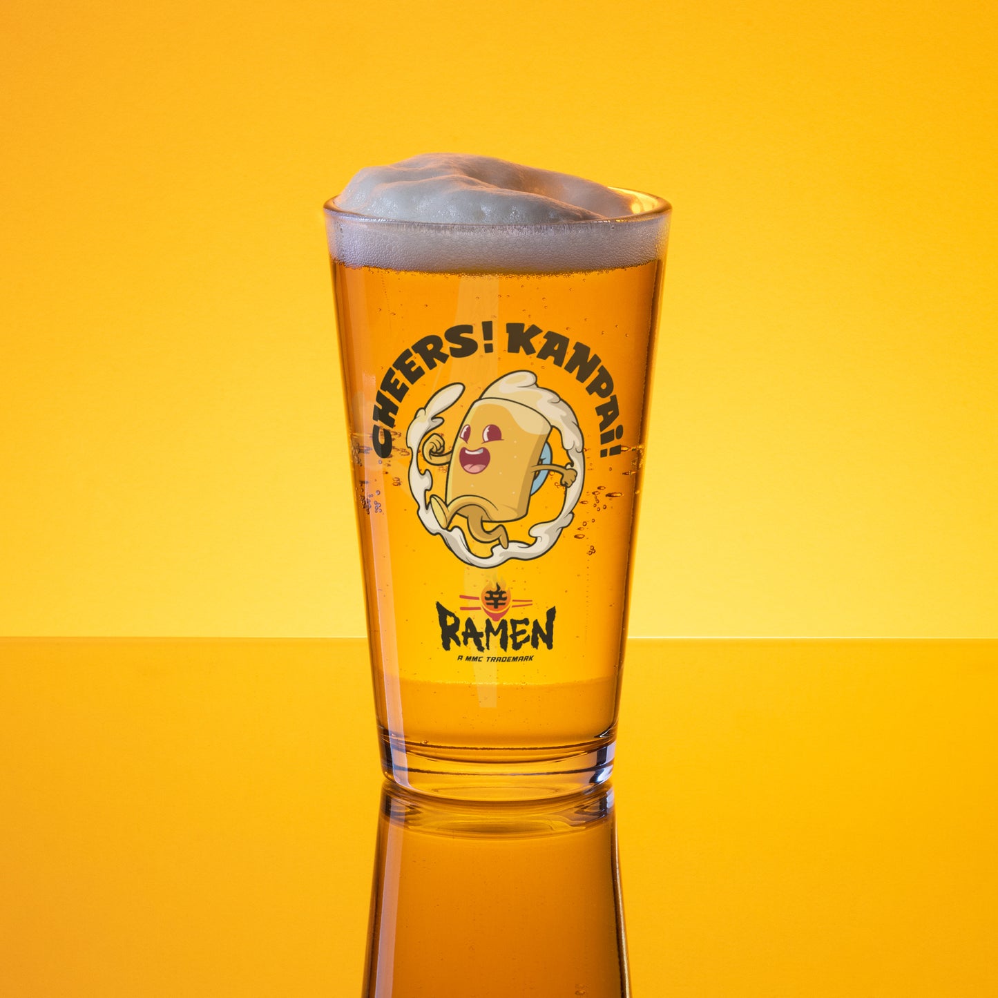 Spicy Ramen House Pint Glass - Marin