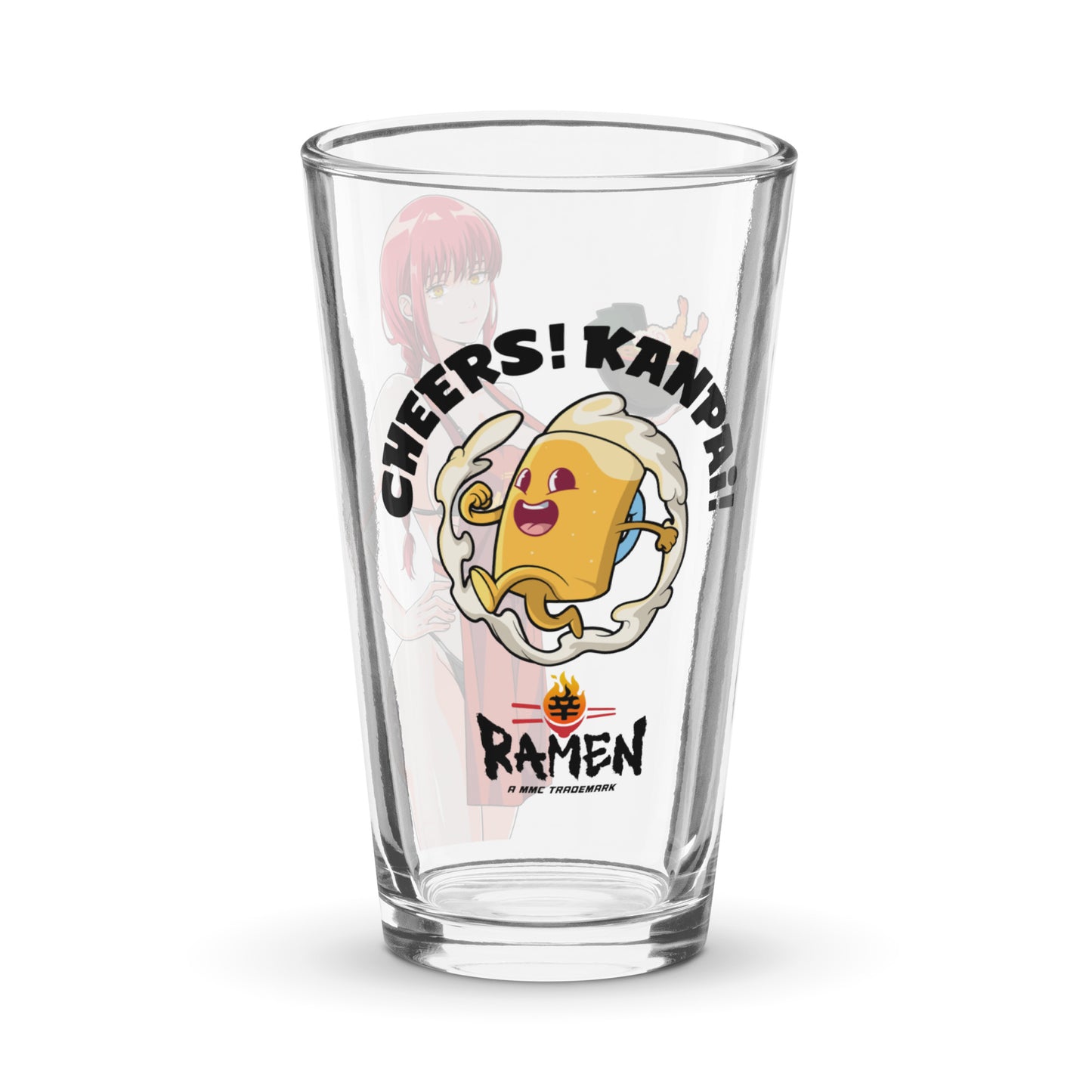 Spicy Ramen House Pint Glass - Makima