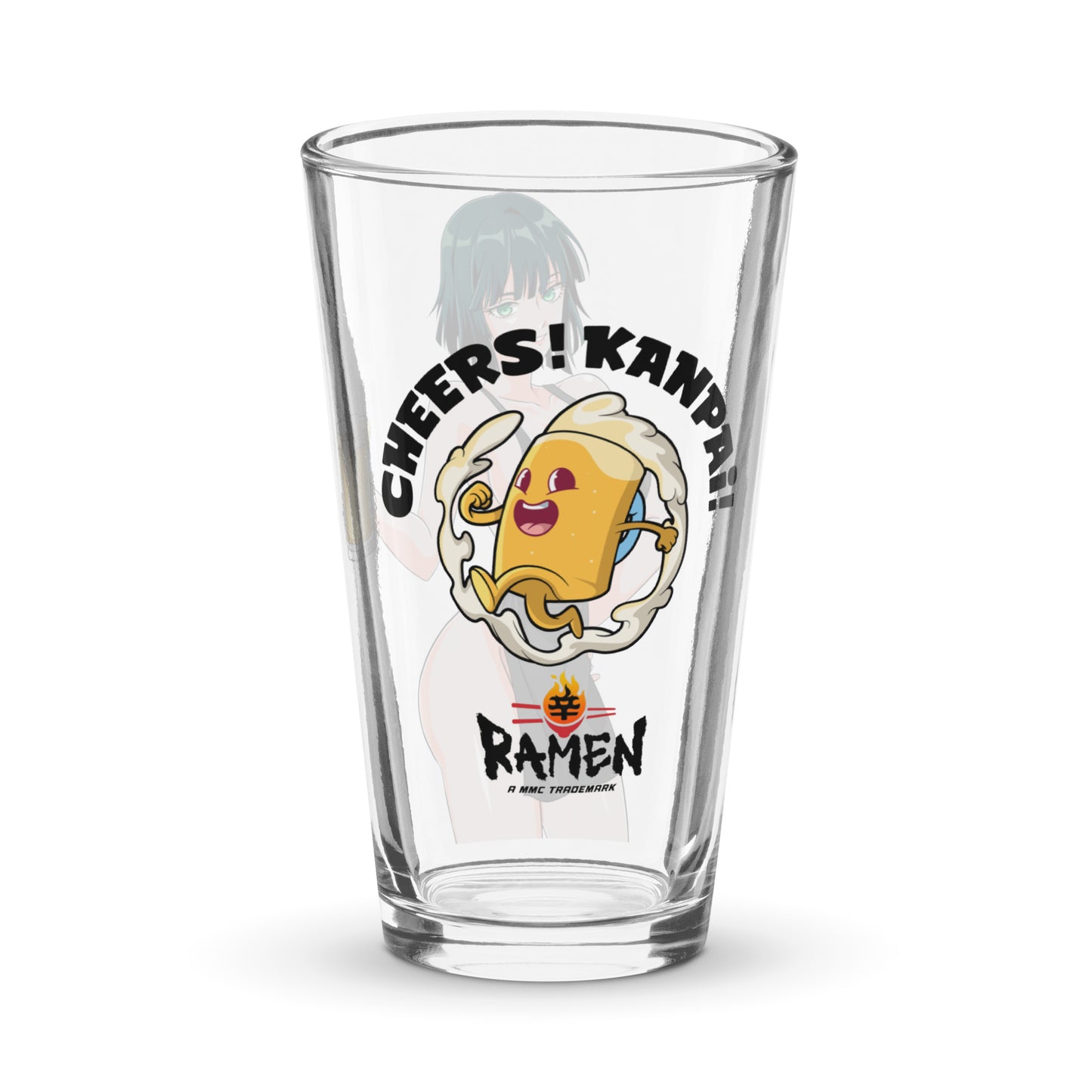 Spicy Ramen House Pint Glass - Fubuki Send Noods