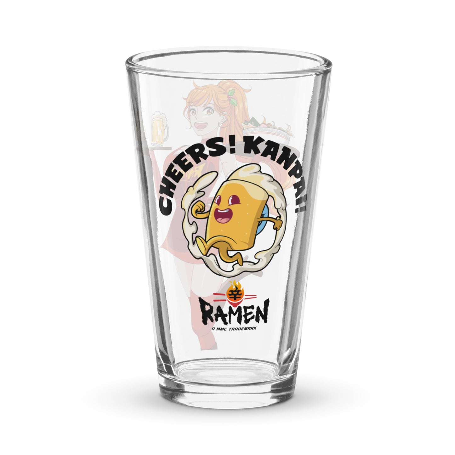 Spicy Ramen House Pint Glass - Nami