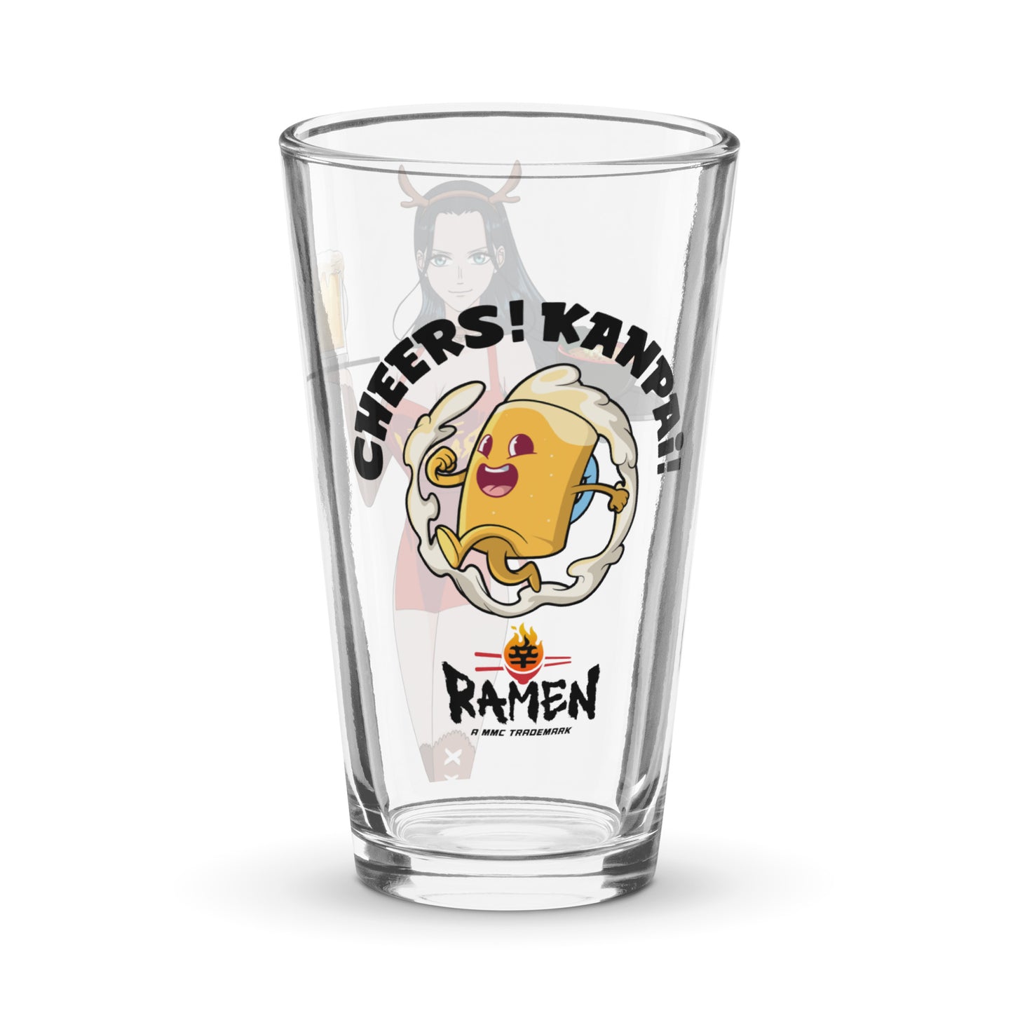 Spicy Ramen House Pint Glass - Robin