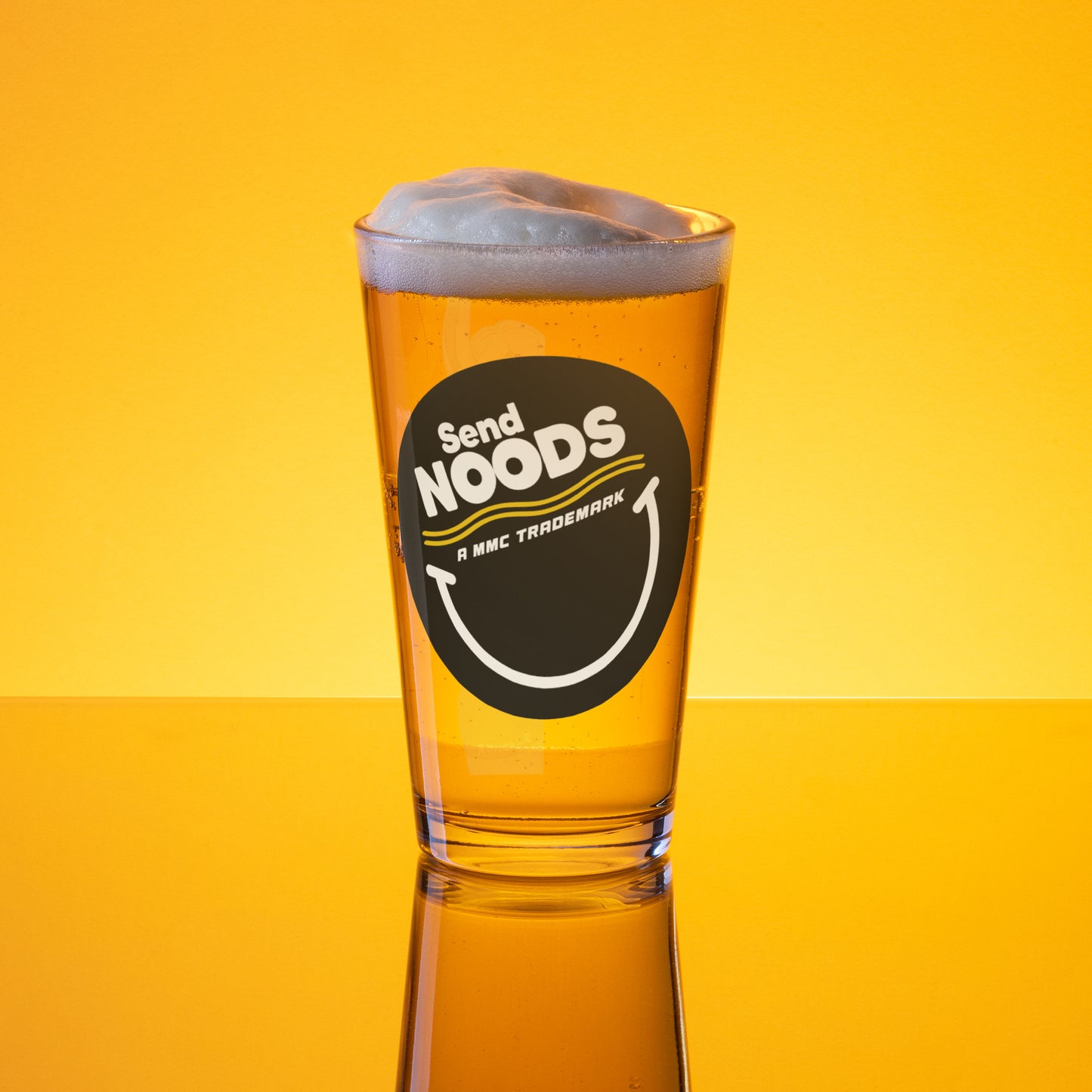 Spicy Ramen House Pint Glass - MARCH Mirko Send Noods