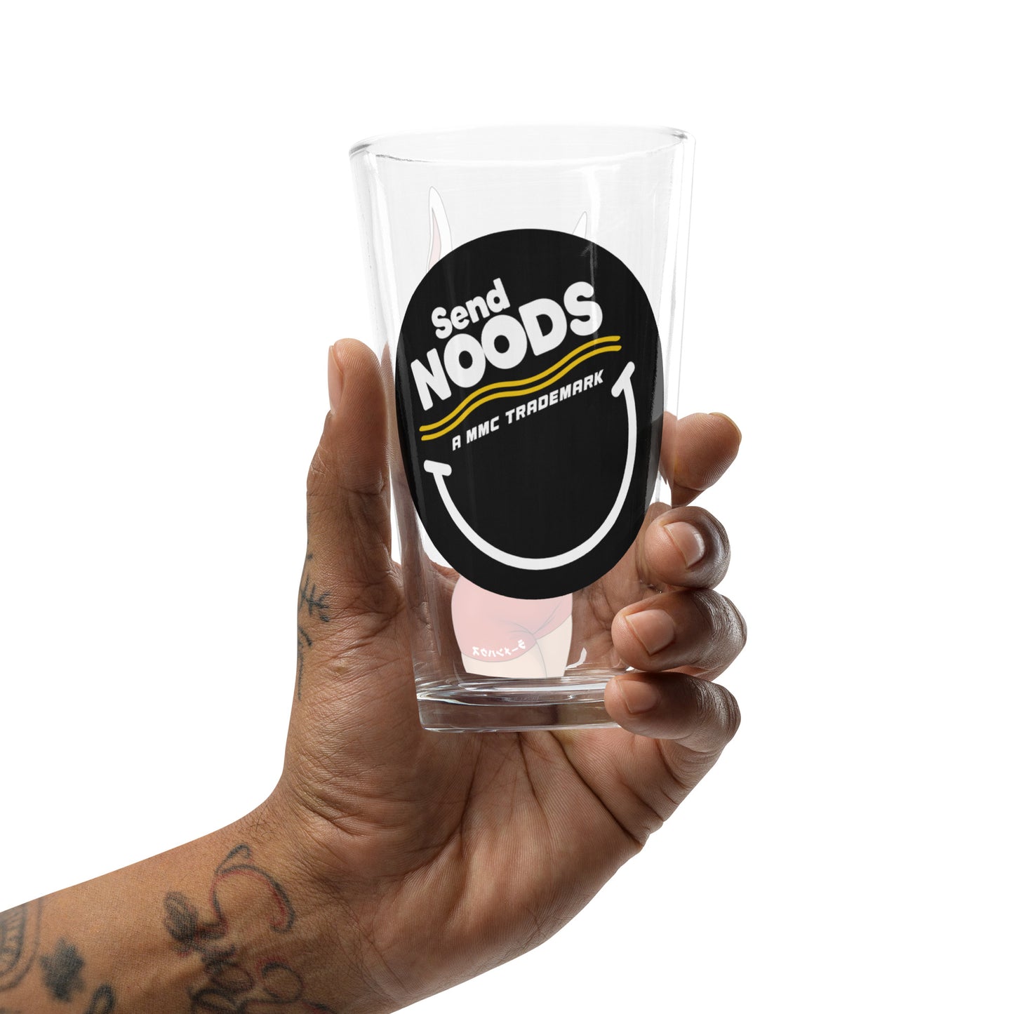 Spicy Ramen House Pint Glass - MARCH Mirko Send Noods