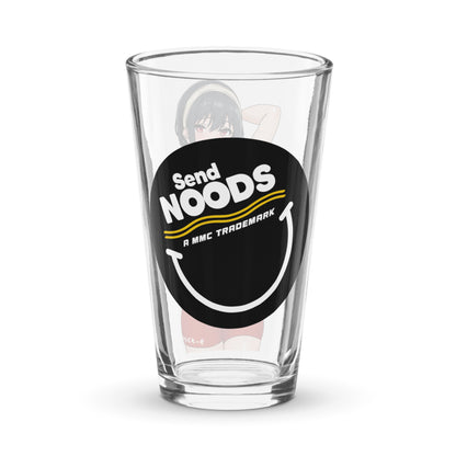 Spicy Ramen House Pint Glass - MAY Yor Send Noods