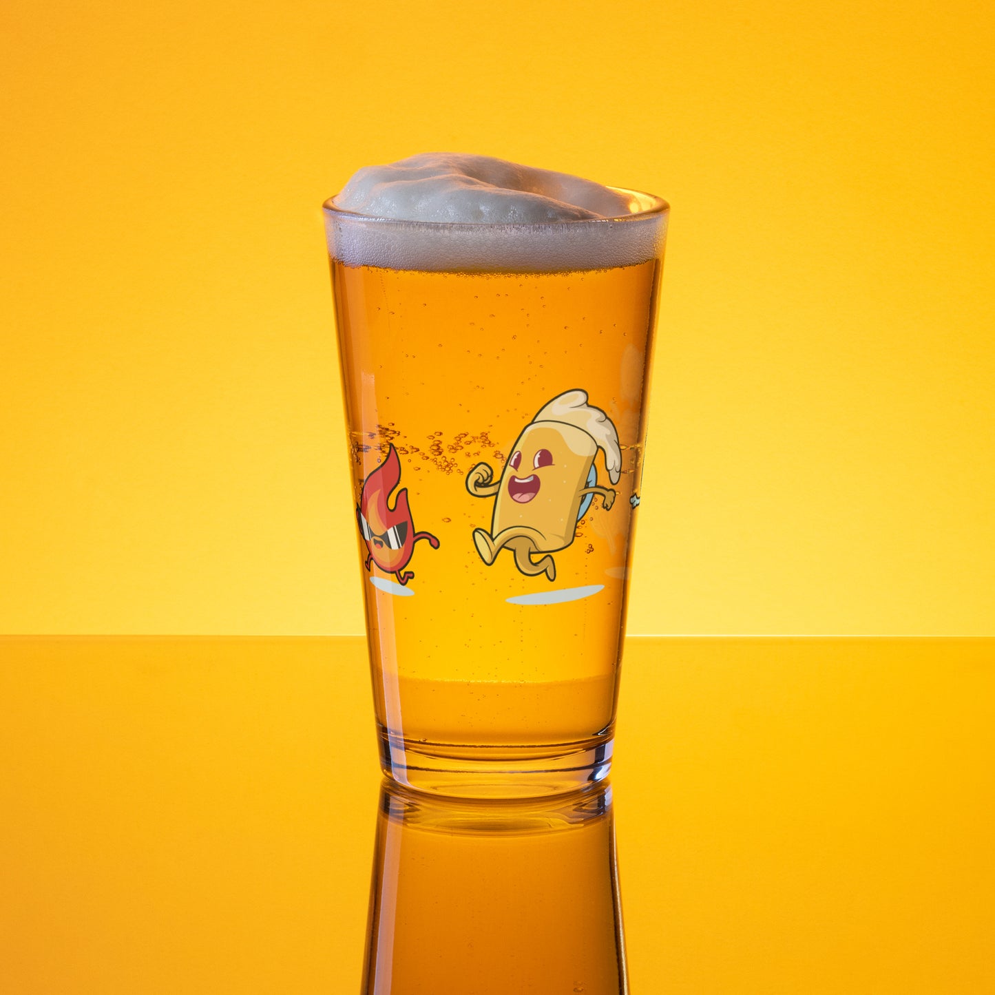 Spicy Ramen House Pint Glass - Chasing Mascots