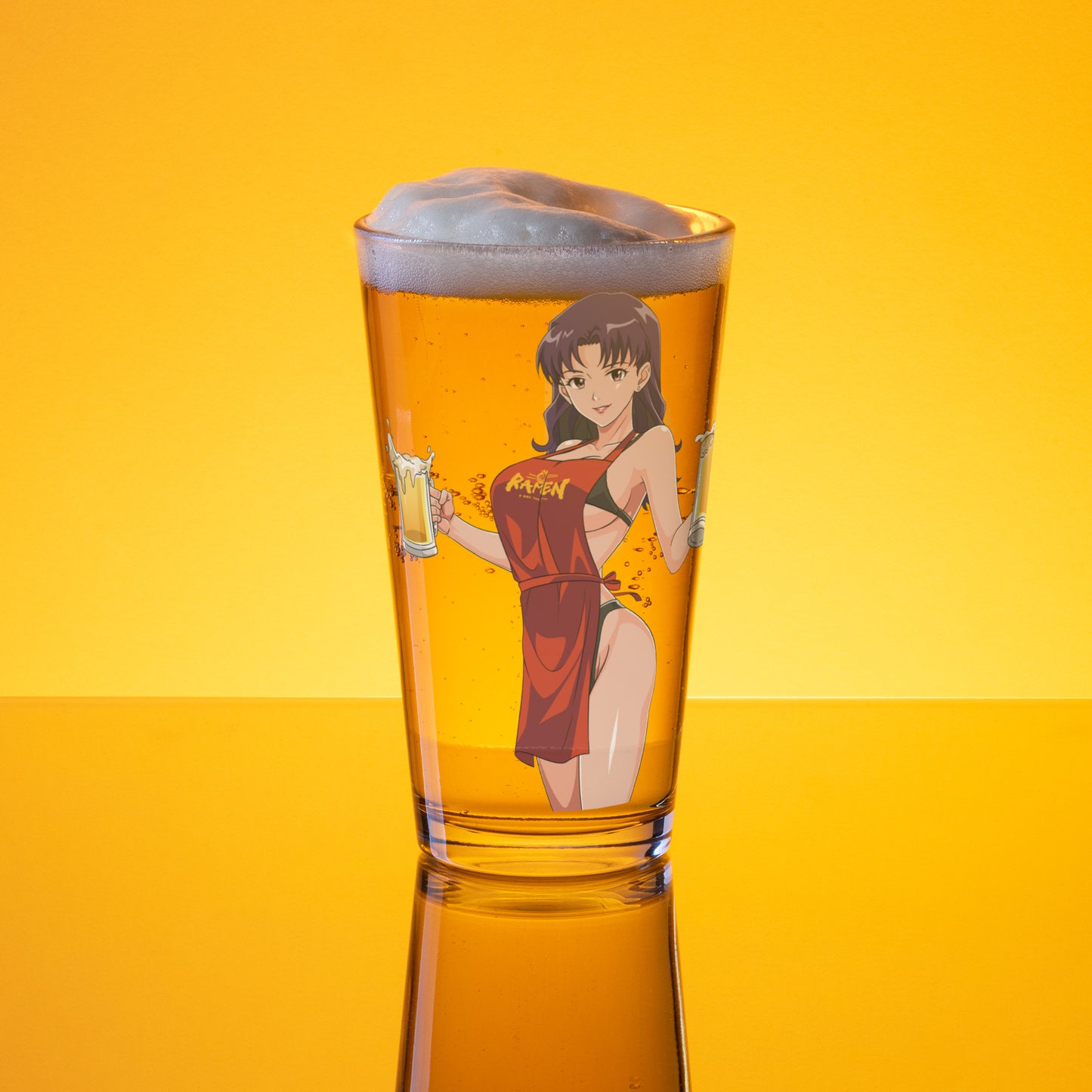 Spicy Ramen House Pint Glass - Misato