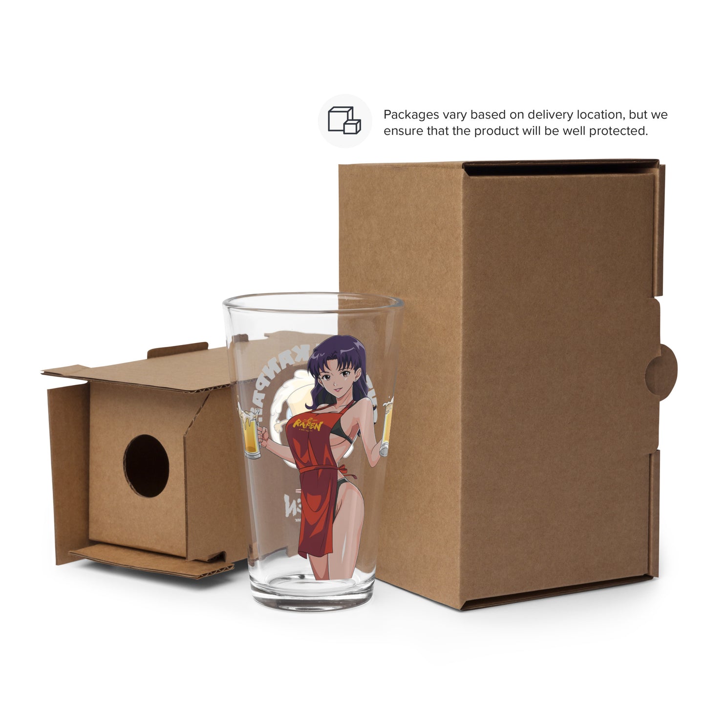 Spicy Ramen House Pint Glass - Misato